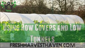 using row covers and low tunnels