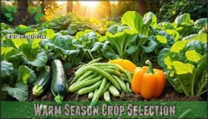 warm season crop selection