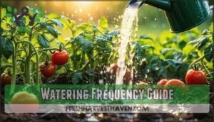 watering frequency guide