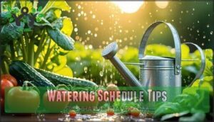 watering schedule tips