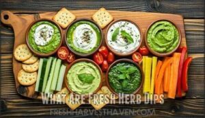 what are fresh herb dips