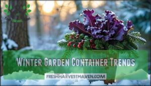 winter garden container trends