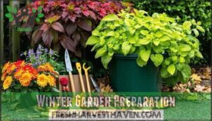 winter garden preparation