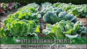 winter gardening benefits