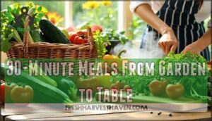 30-minute meals from garden to table