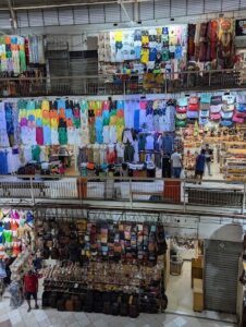 A large store with a variety of clothing and accessories.