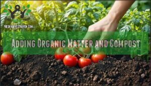 adding organic matter and compost