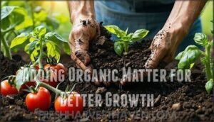 adding organic matter for better growth