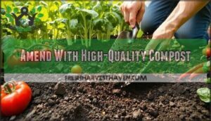 amend with high-quality compost