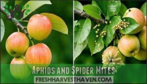 aphids and spider mites