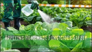applying homemade fungicides safely