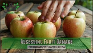 assessing fruit damage