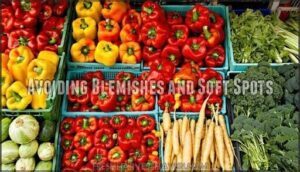 avoiding blemishes and soft spots