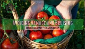 avoiding damage and bruising