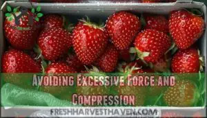 avoiding excessive force and compression