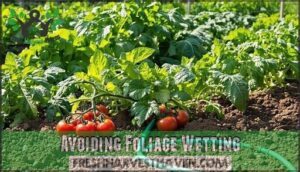avoiding foliage wetting