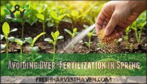 avoiding over-fertilization in spring