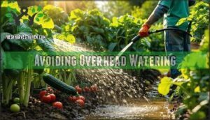 avoiding overhead watering