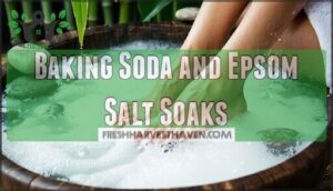 baking soda and epsom salt soaks
