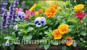 best flowers for small spaces