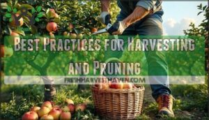 best practices for harvesting and pruning