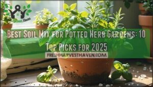 best soil mix for potted herb gardens