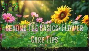 beyond the basics: flower care tips