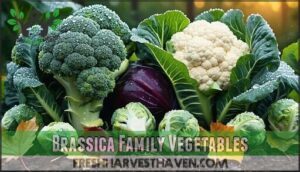 brassica family vegetables