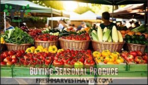 buying seasonal produce