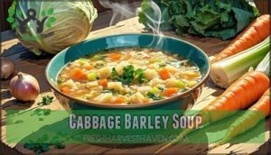 cabbage barley soup