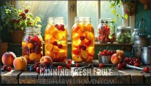 canning fresh fruit