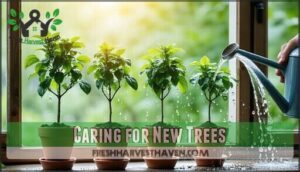 caring for new trees