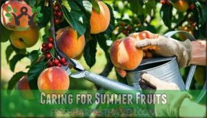 caring for summer fruits