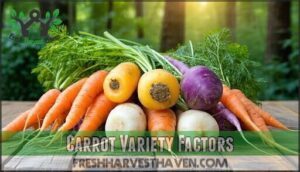 carrot variety factors