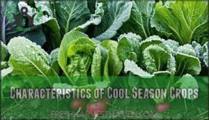 characteristics of cool season crops