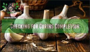 checking for curing completion
