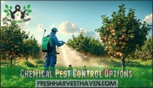 chemical pest control options