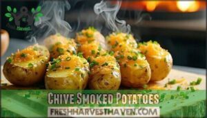 chive smoked potatoes