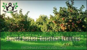 choose disease-resistant varieties