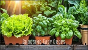 choosing easy crops