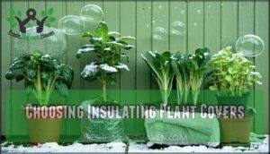 choosing insulating plant covers