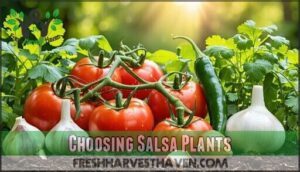 choosing salsa plants