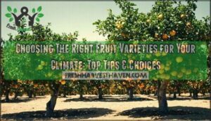 choosing the right fruit varieties for your climate