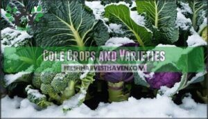 cole crops and varieties