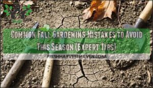 common fall gardening mistakes to avoid