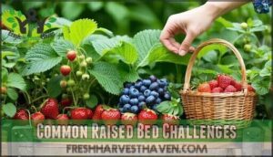 common raised bed challenges