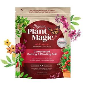 Compressed Organic Potting Soil for B07DF9LN96