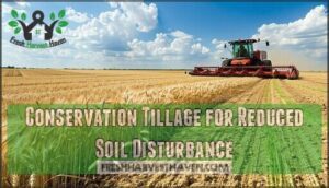 conservation tillage for reduced soil disturbance