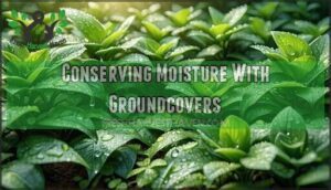 conserving moisture with groundcovers