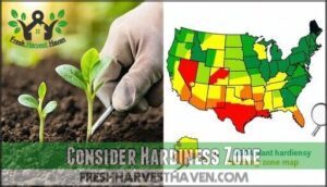 consider hardiness zone